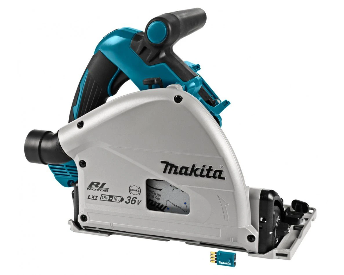 Makita DLX2274JX1 36V (2x 18V) Li-Ion Accu Invalcirkelzaag (DSP601ZJU) & Stofzuiger (DVC864LZX1) Combiset - Afbeelding 2
