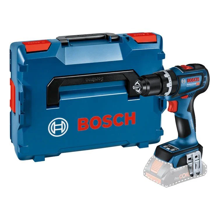 Bosch GSB 18V-90 C 18V Li-ion Accu Schroefklopboor Set (2x 4.0Ah) In L-Boxx - 64 Nm - Afbeelding 2