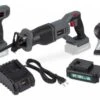 Powerplus POWEBSET20 18V Li-Ion Accu Schroefboormachine (POWEB1510) & Reciprozaag (POWEB2510) & Schuurmachine (POWEB4020) Combiset (1x1.5Ah)