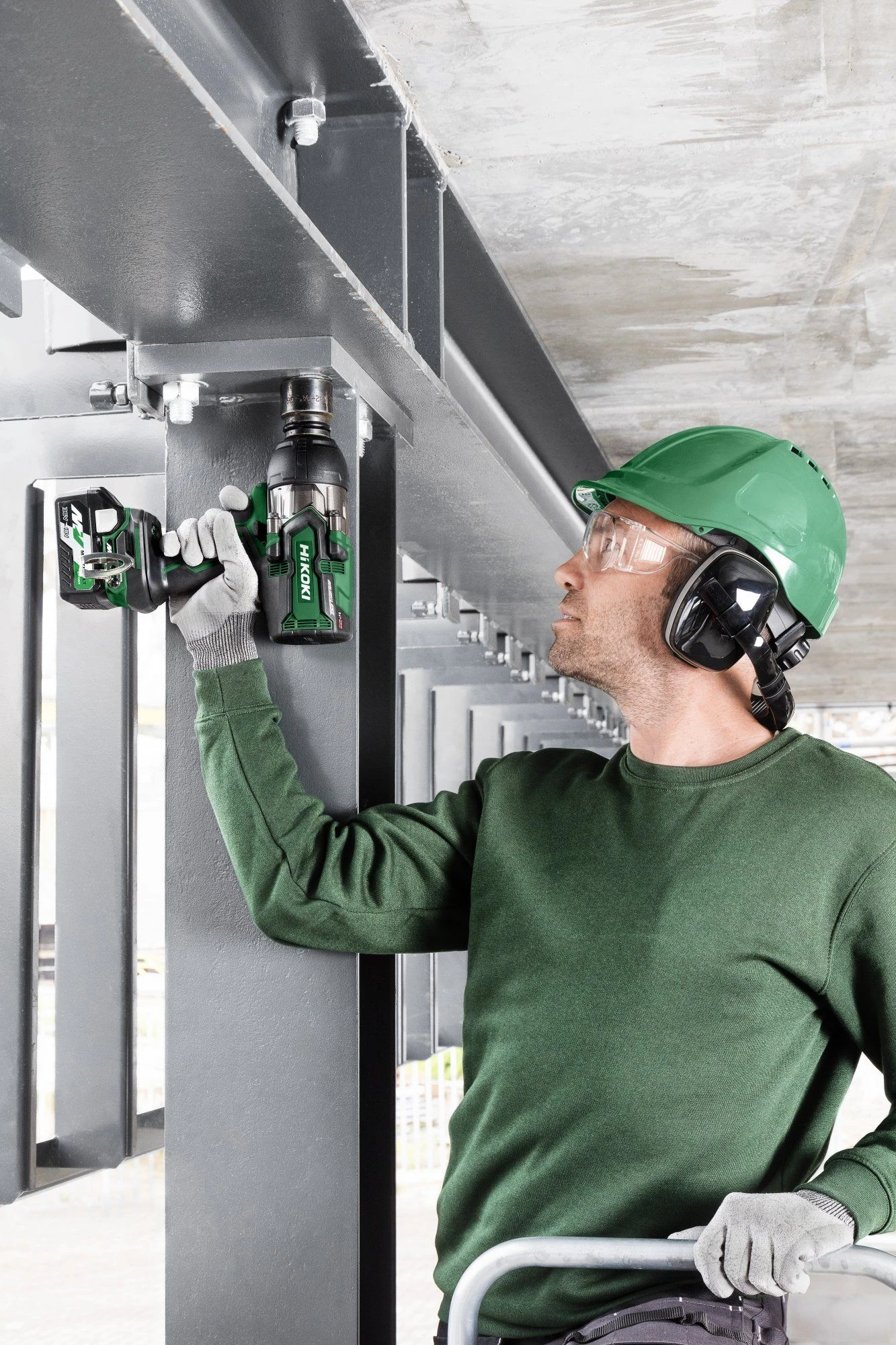 HiKOKI WR36DB 18/36V MultiVolt Li-Ion Accu Slagmoersleutel Body - 1130Nm - 1/2" - Koolborstelloos - Afbeelding 6