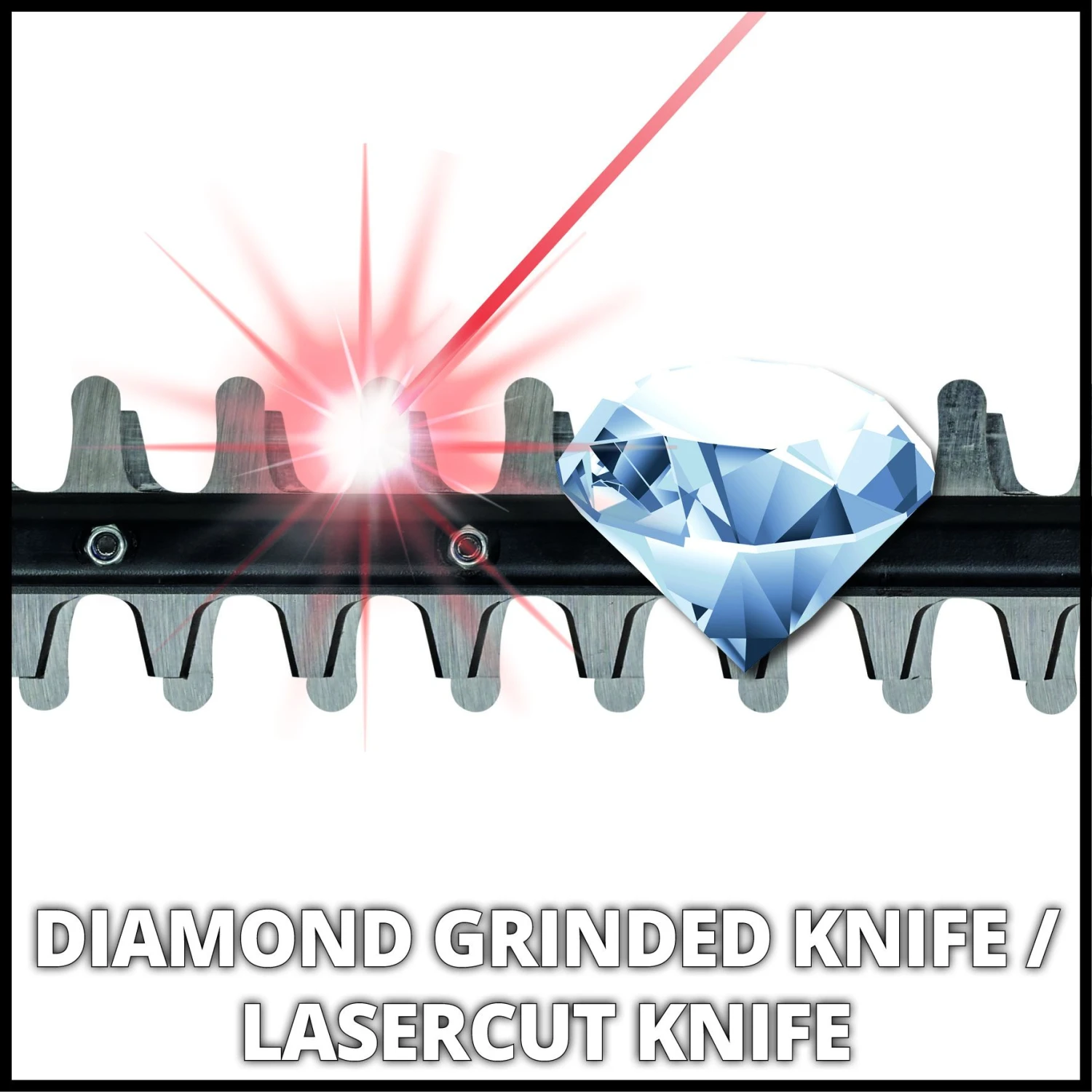 Einhell GC-HH 18/45 Li T Solo 18V Li-Ion Accu Heggenschaar Body - 450 X 400 Mm - Afbeelding 7