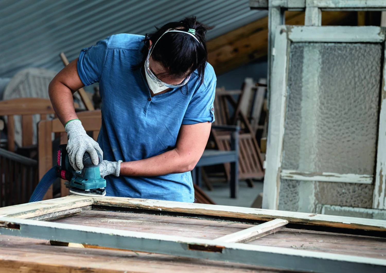 Bosch 2608900932 EXPERT Schuurvel C470 Best For Wood And Paint, 93 Mm, Korrel 240, Voor Multi-Cutter, 6 Gaten, 50x - Afbeelding 6