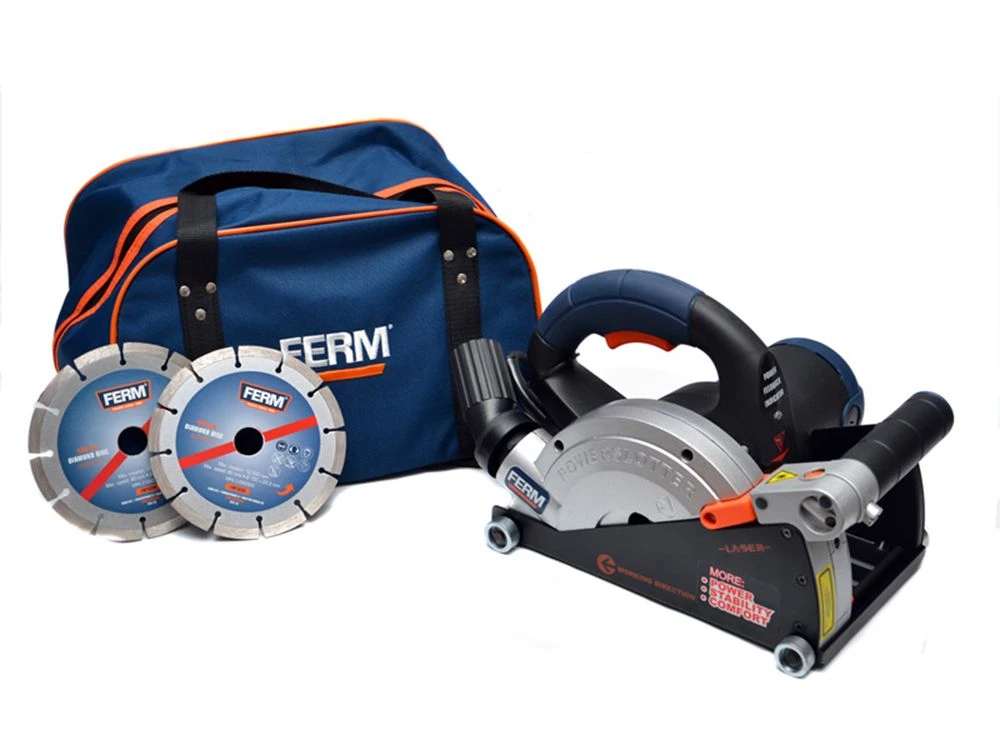 FERM WSM1008 Sleuvenfrees In Tas - 1600W - 150mm