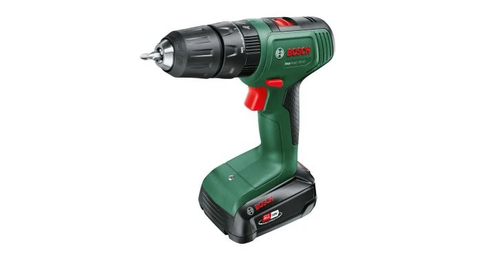 Bosch EasyImpact 18V-40 18V Li-ion Accu Klopboorschroefmachine Set (1x2.0Ah) In Koffer - 06039D8107