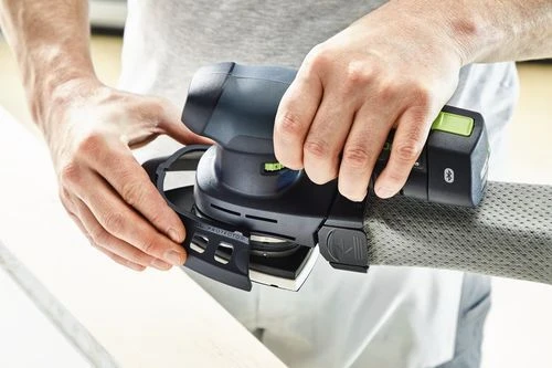 Festool DTSC 400 Li 3,1 I-Set 18V Li-Ion Accu Deltaschuurmachine Set (2x 3,1Ah) In Systainer - 100x150mm - Koolborstelloos - Afbeelding 4