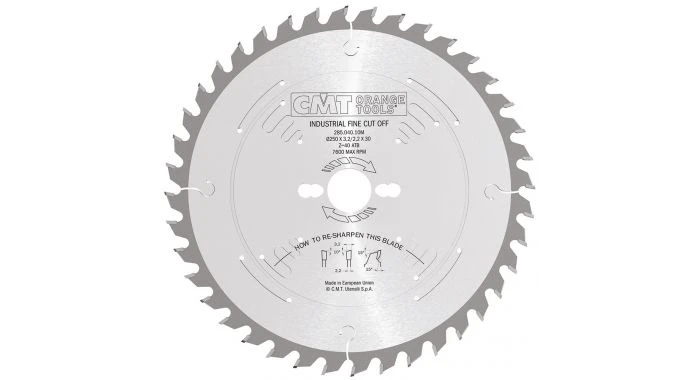 CMT 285.096.22M HW Cirkelzaagblad - 550 X 30 X 96T - Hout