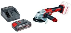 Einhell AXXIO 18V Li-Ion Accu Haakse Slijper Set - 125mm (met 2.5Ah Accu Starterset)