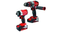 Einhell 4257216 Power Tool Kit 18V Li-Ion Accu Klopboormachine + Slagschroefmachine - Koolborstelloos