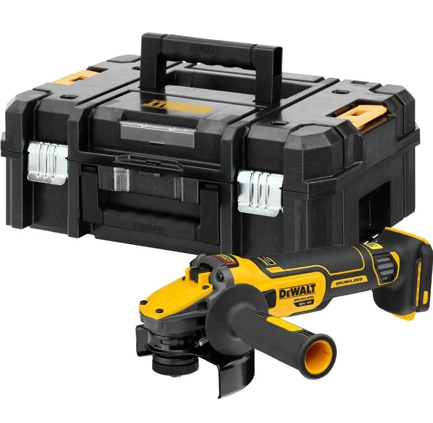 DeWALT DCG409T1 54V Li-ion FlexVolt Accu Haakse Slijper Set (1x 6.0Ah) In TSTAK Koffer - 125mm - Afbeelding 2