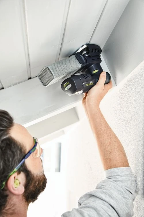 Festool DTSC 400 Li 3,1 I-Set 18V Li-Ion Accu Deltaschuurmachine Set (2x 3,1Ah) In Systainer - 100x150mm - Koolborstelloos - Afbeelding 6