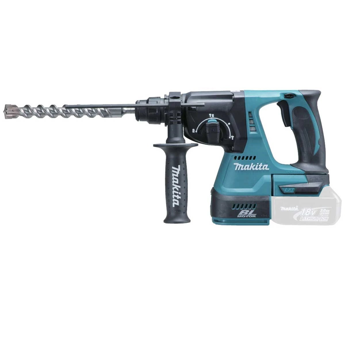 Makita DLX5069TX1 18V Li-ion Accu 5-delige Combiset (2x 5.0Ah Accu) In Tas - Afbeelding 2