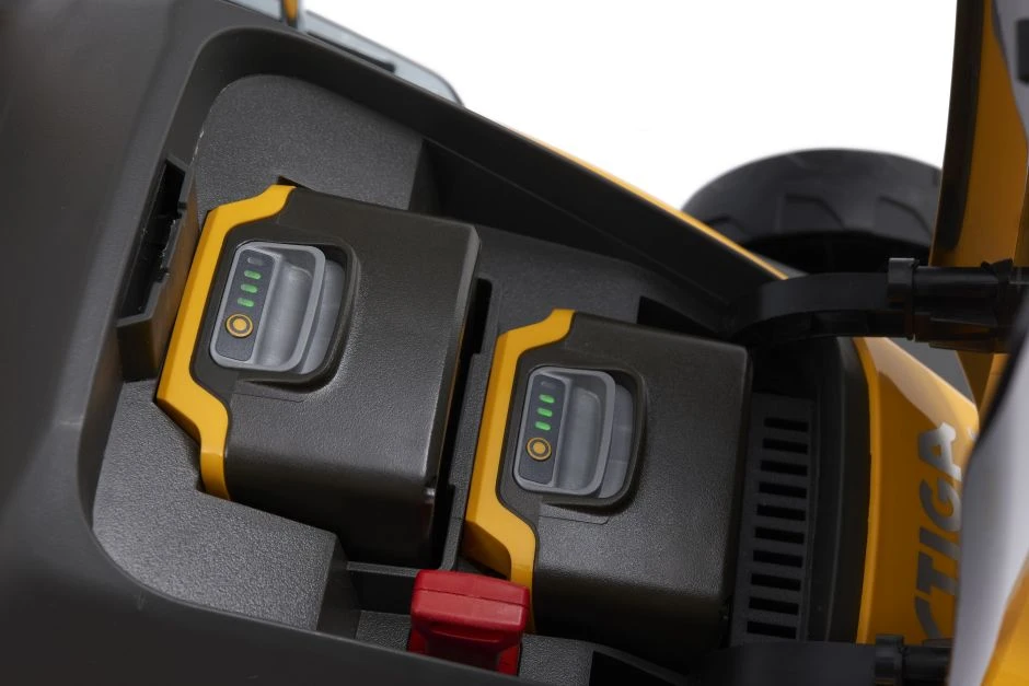 Stiga COLLECTOR 140e Kit Accu Loopmaaier Set (2x 4,0Ah) - 38cm - Afbeelding 4