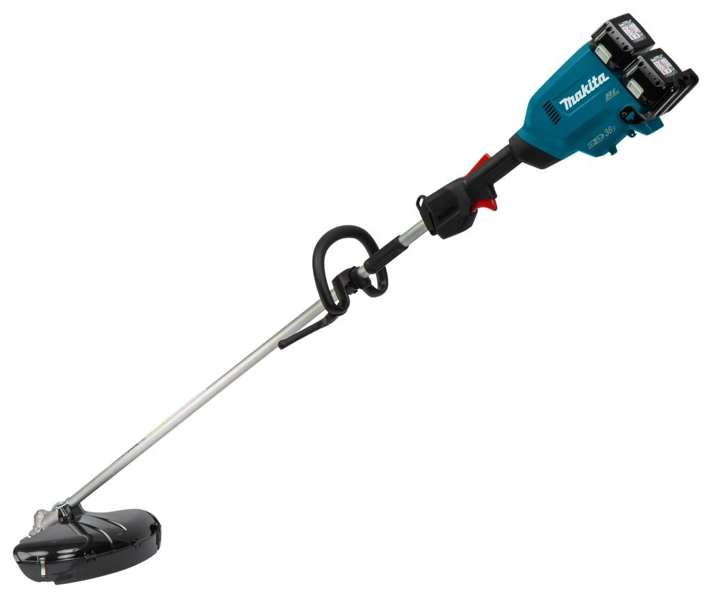 Makita DUR369LPT2 2x18V Li-Ion Accu Bosmaaier Set (2x 5,0Ah) - D-greep - 430mm - Afbeelding 3