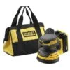 Stanley FMCW220D1-QW FatMax 18V Li-ion Accu Excentrische Schuurmachine Set (1x 2.0aH Accu) In Tas - 125mm - FMCW220D1