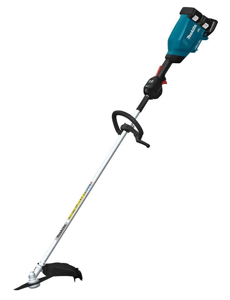 Makita DUR369LPT2 2x18V Li-Ion Accu Bosmaaier Set (2x 5,0Ah) - D-greep - 430mm - Afbeelding 4