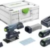 Festool RTSC 400 3,0 I-Plus 18V Li-Ion Accu Vlakschuurmachine Set (2x 3,0Ah) In Systainer - 80 X 130 Mm - 577686