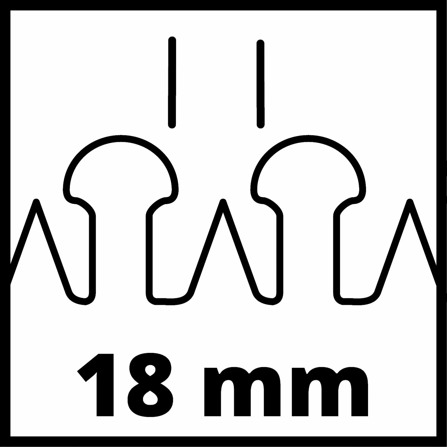 Einhell GC-HH 18/45 Li T Solo 18V Li-Ion Accu Heggenschaar Body - 450 X 400 Mm - Afbeelding 3